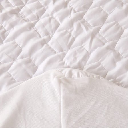 Evidea Soft Kapitoneli Sıvı Geçirmez Fitted Çift Kişilik Alez - Beyaz - 180x200 cm
