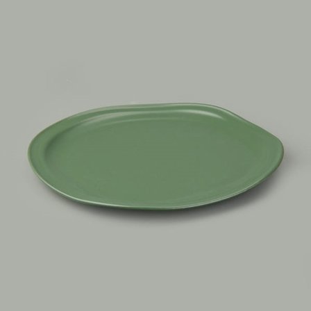 Evidea Kitchen Bloom Servis Tabağı - Yeşil - 29 cm 