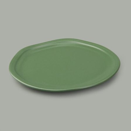 Evidea Kitchen Bloom Pasta Tabağı - Yeşil - 24 cm 
