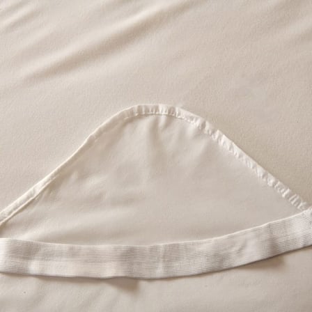 Evidea Soft Sane Basic Tek Kişilik Sıvı Geçirmez Lastikli Alez - Beyaz - 100x200 cm