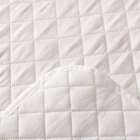 Evidea Soft Nando Basic Lastikli Alez - Beyaz - 100x200 cm