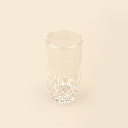 Alegre Glass Cansu Uzun Bardak - Şeffaf - 300 ml