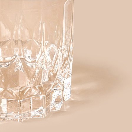 Alegre Glass Cansu Silindir Bardak - Şeffaf - 300 ml