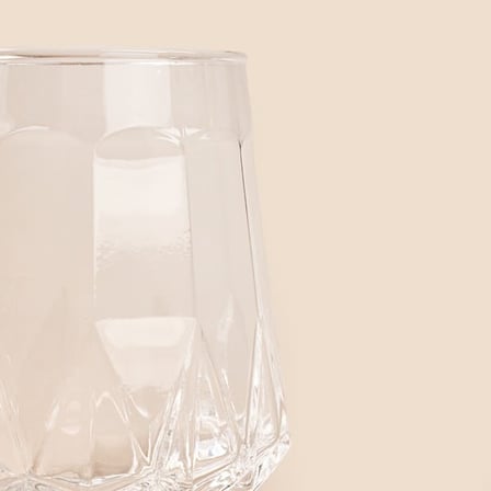 Alegre Glass Cansu Konik Bardak - Şeffaf - 300 ml