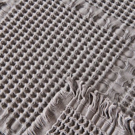 Evidea Soft Nako Çift Kişilik Yatak Örtüsü - Gri - 220x240 cm