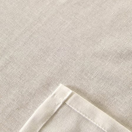 Evidea Soft Stripe Masa Örtüsü - Ekru - 150x220 cm