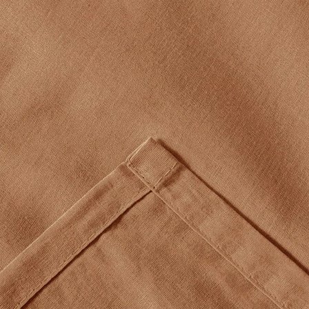 Evidea Soft Basic Çift Kişilik Lastikli Çarşaf - Karamel - 160x200 cm
