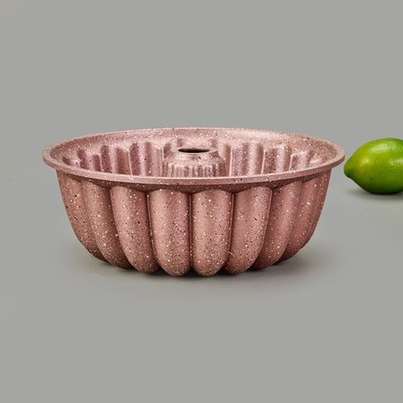 Evidea Kitchen Nirvana Kalın Dilimli Kek Kalıbı - Pembe - 24 cm