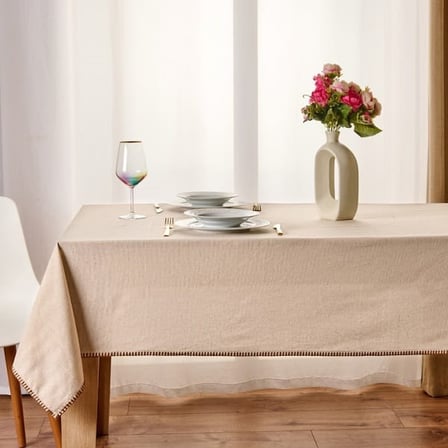 Evidea Soft Nuvia Masa Örtüsü - Bej - 140x200 cm