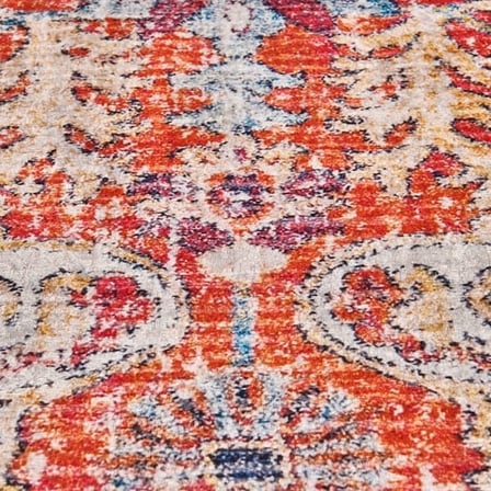 Evidea Soft Milas Madalyon Desenli Halı - Gri - 160x230 cm