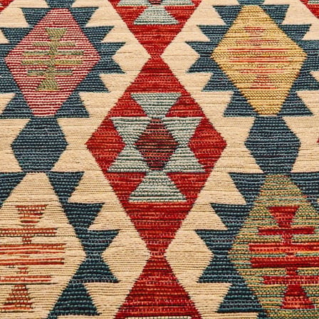 Evidea Soft Talu Halı - Renkli - 80x150 cm