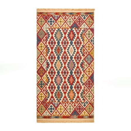 Evidea Soft Talu Halı - Renkli - 80x150 cm