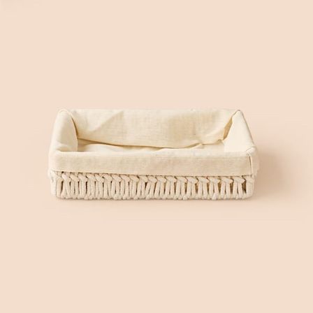 Simple Living Boho Style Sepet - Ekru - 7x19x28,5 cm