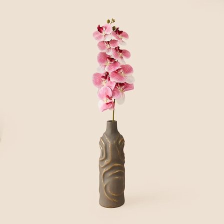 Evidea Deco Orkide Yapay Dal Çiçek - Pembe - 104 cm