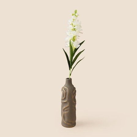 Evidea Deco Aslanağzı Yapay Dal Çiçek - Beyaz - 90 cm