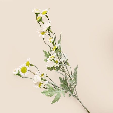 Evidea Deco Yıldızpatı Yapay Dal Çiçek - Beyaz - 62 cm