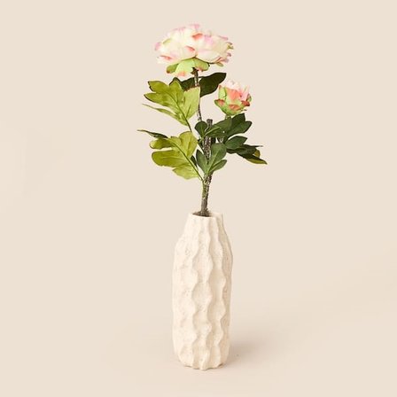 Evidea Deco İngiliz Gülü Yapay Dal Çiçek - Renkli - 73 cm