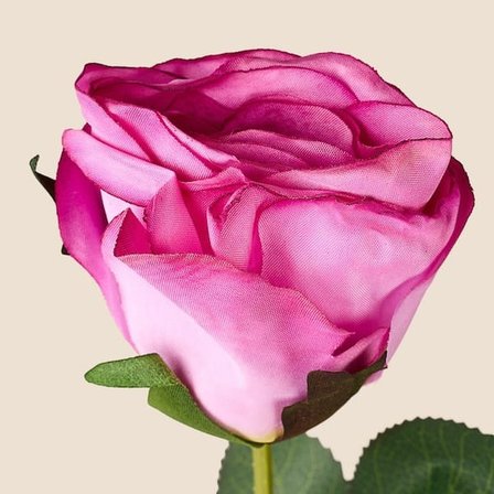 Evidea Deco Gül Yapay Dal Çiçek - Pembe - 68 cm