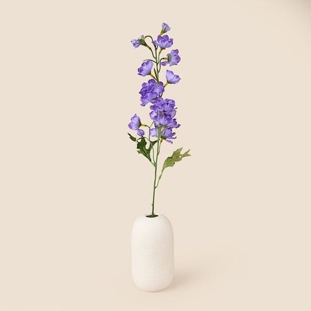 Evidea Deco Nergis Yapay Dal Çiçek - Mor - 47 cm