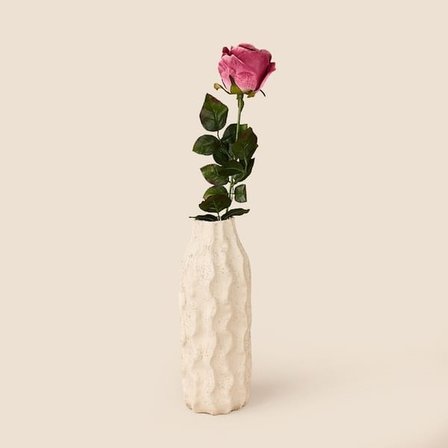 Evidea Deco Gül Yapay Dal Çiçek - Pembe -  74,5 cm