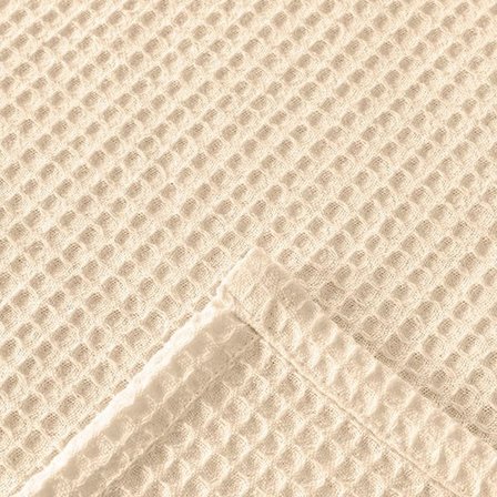 Evidea Soft Rete Tek Kişilik Pike - Krem - 160x220 cm