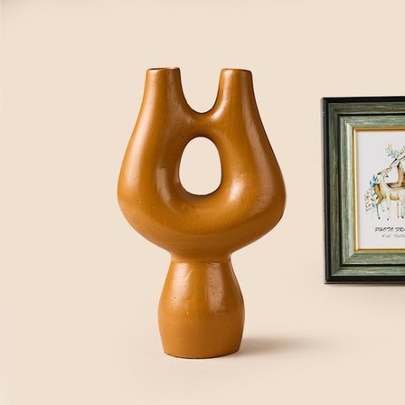 Evidea Deco İskandinav Dekor - Kahverengi - 27 cm