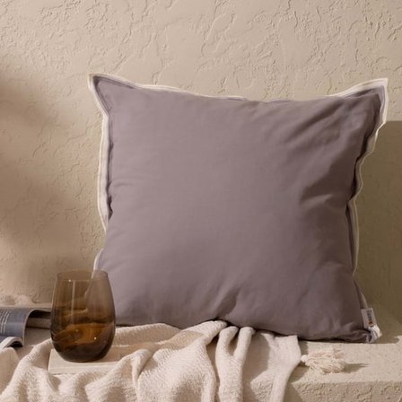 Evidea Soft Rett Kırlent - Antrasit - 50x50 cm