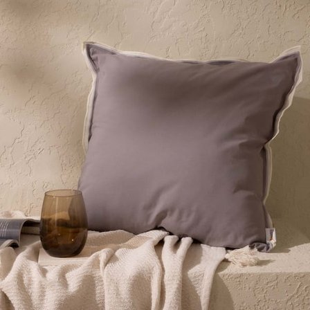 Evidea Soft Rett Kırlent - Antrasit - 50x50 cm