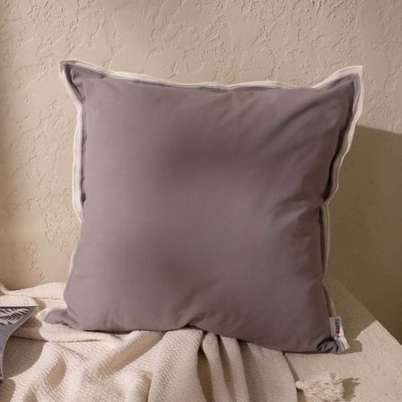 Evidea Soft Rett Kırlent - Antrasit - 50x50 cm