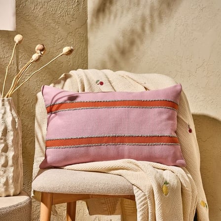 Evidea Soft Polina Kırlent - Pembe - 35x55 cm