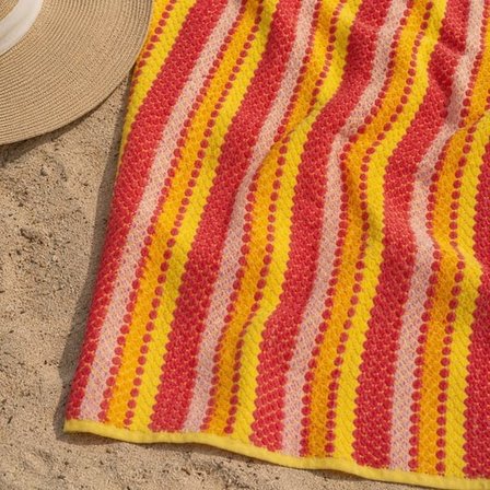 Evidea Soft Tivi Plaj Havlusu - Renkli - 70x140 cm