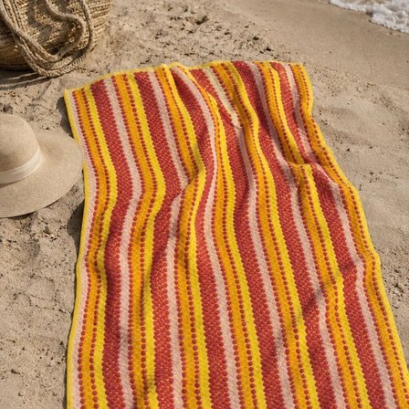 Evidea Soft Tivi Plaj Havlusu - Renkli - 70x140 cm