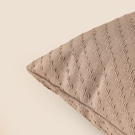 Evidea Soft Cruz Kırlent - Antrasit - 30x50 cm