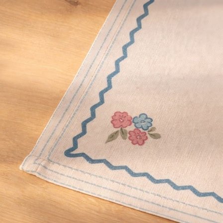 Evidea Soft Pane 2'li Amerikan Servis - Ekru - 35x50 cm