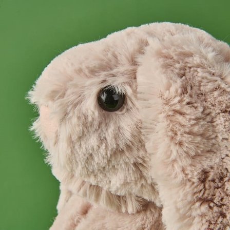 Evidea Soft Rabbit Figürlü Yastık - Bej - 16x35 cm