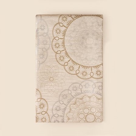 Evidea Soft Lule Pvc Masa Örtüsü - Bej - 140x200 cm