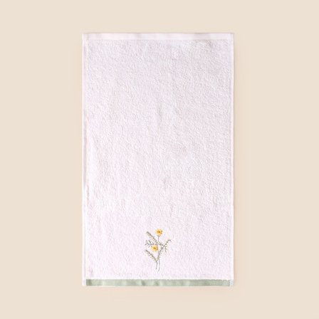 Evidea Soft Floe 3'lü Kutulu Hediyelik Havlu Seti - Ekru - 30x50 cm