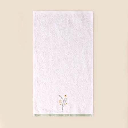 Evidea Soft Floe 3'lü Kutulu Hediyelik Havlu Seti - Ekru - 30x50 cm