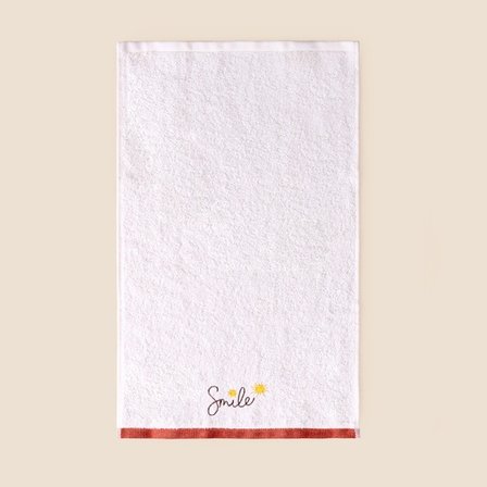 Evidea Soft Sun 3'lü Kutulu Hediyelik Havlu Seti - Ekru - 30x50 cm