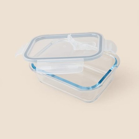Evidea Kitchen Olea Cam Saklama Kabı - Şeffaf - 640 ml