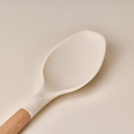 Evidea Kitchen Valea Silikon Servis Kaşığı - Bej