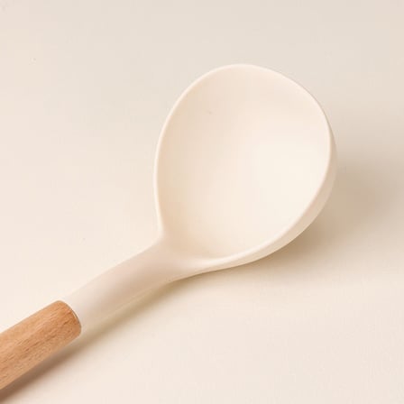 Evidea Kitchen Valea Silikon Servis Kepçesi - Bej