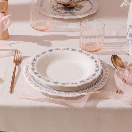 Evidea Kitchen Ravenna 24 Parça Yemek Takımı - Renkli