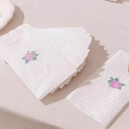 Evidea Kitchen Flower Summer 20'li Kağıt Peçete - Renkli