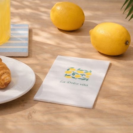 Evidea Kitchen La Dolce Vita Summer 20'li Kağıt Peçete - Renkli