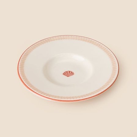 Evidea Kitchen Midye Çay Tabağı - Renkli