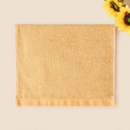 Evidea Soft Linen El Havlusu - Hardal - 30x50 cm