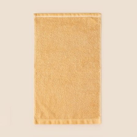 Evidea Soft Linen El Havlusu - Hardal - 30x50 cm