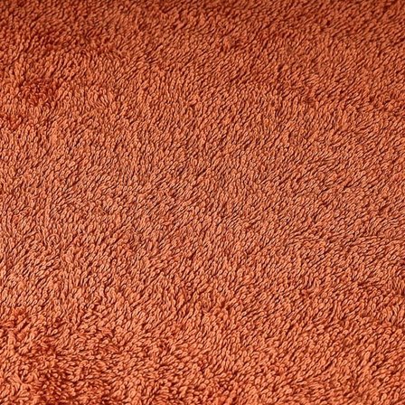 Evidea Soft Linen Yüz Havlusu - Kiremit - 50x90 cm