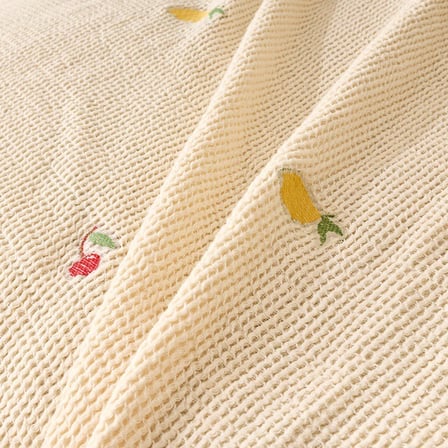 Evidea Soft Sorbetto Çift Kişilik Pike - Ekru / Renkli - 220x240 cm
